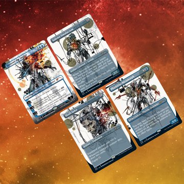 遊戯王ARC-V プレイマット 黒咲隼＆RR-サテライト・キャノン