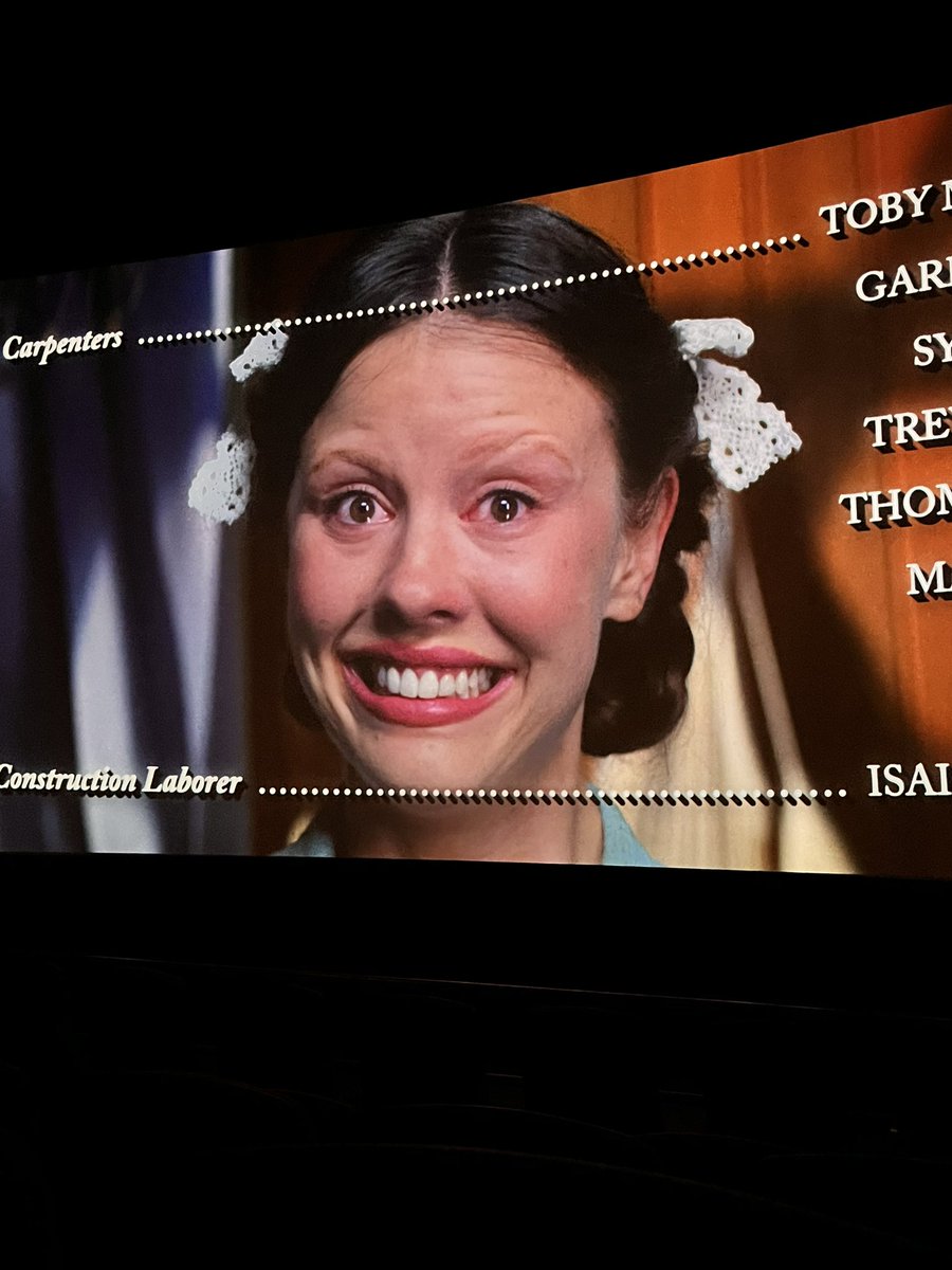 markhelmsing's tweet photo. What a stellar year it’s been for terrifying smiles in horror cinema. Need less content about Megan and more about Pearl https://t.co/dF8QcPcbZS