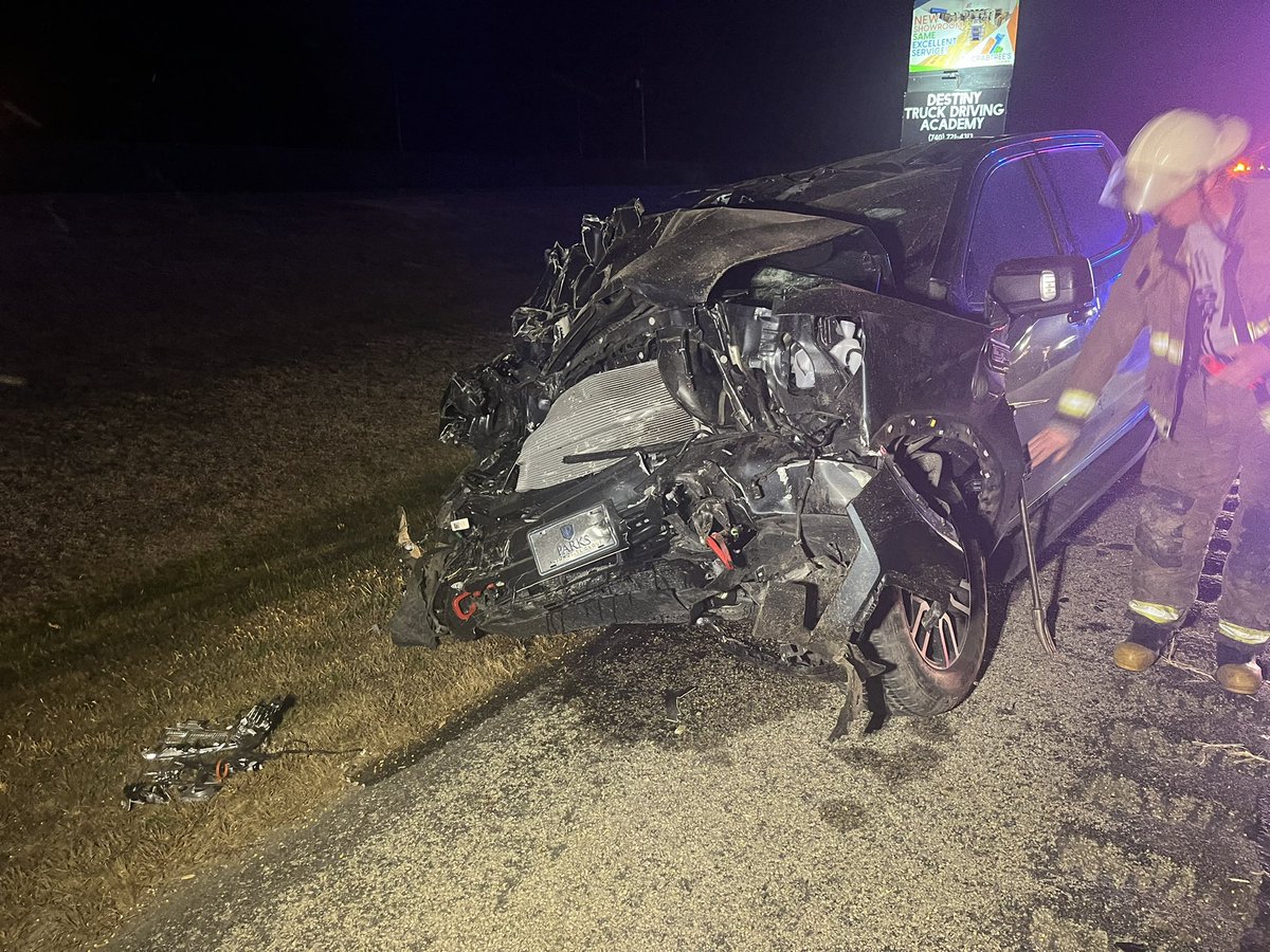 MinorFarmsLLC's tweet image. Truck hit my Brother going about 70 mph tonight. Keep your head on a swivel. Totaled the old workhorse. 7120 is done. Everyone walked away. Guy was reaching for his dip