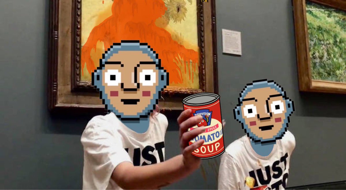 Museum security got to him so we might as well spill the tomatoes. 

The lead artist of !SPLAT, <a href="/dannycoleee/">danny cole</a>.