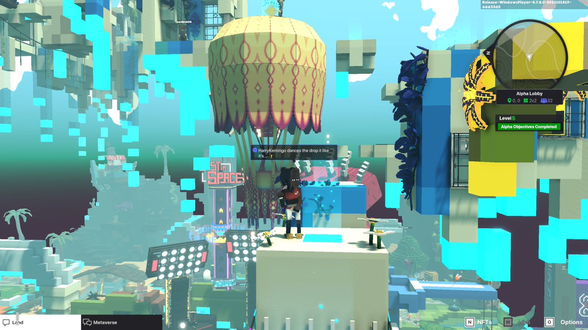 HKemingo's tweet photo. @TheSandboxGame I just participated in the #SandboxAlphaS3Giveaway for a chance to win 500 SAND! Here is my favorite air balloon, check out my screenshot below!
👇 https://t.co/cCdZjIu3ae