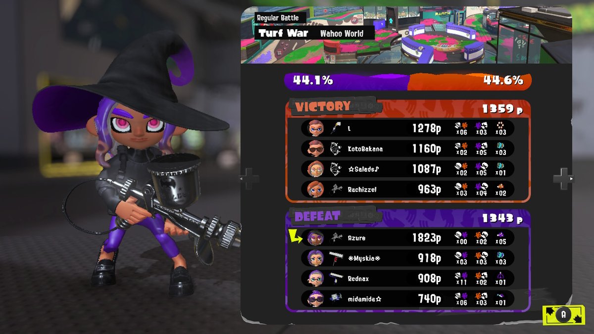 AzureStarline's tweet photo. #Splatoon3 #NintendoSwitch https://t.co/1TnwghmQfV