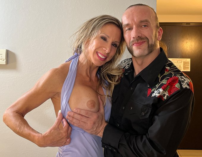 Some pre shoot and post shoot pics after @Randy_Denmark came to town to give some #bwc!  Was a good visit<a class="tags" href="/tag/randy_denmark">@randy_denmark</a><a href="/tag/nofilter"class="tags"><span>#nofilter</span></a><a href="/tag/milf"class="tags"><span>#milf</span></a><a href="/tag/bwc"class="tags"><span>#bwc</span></a>