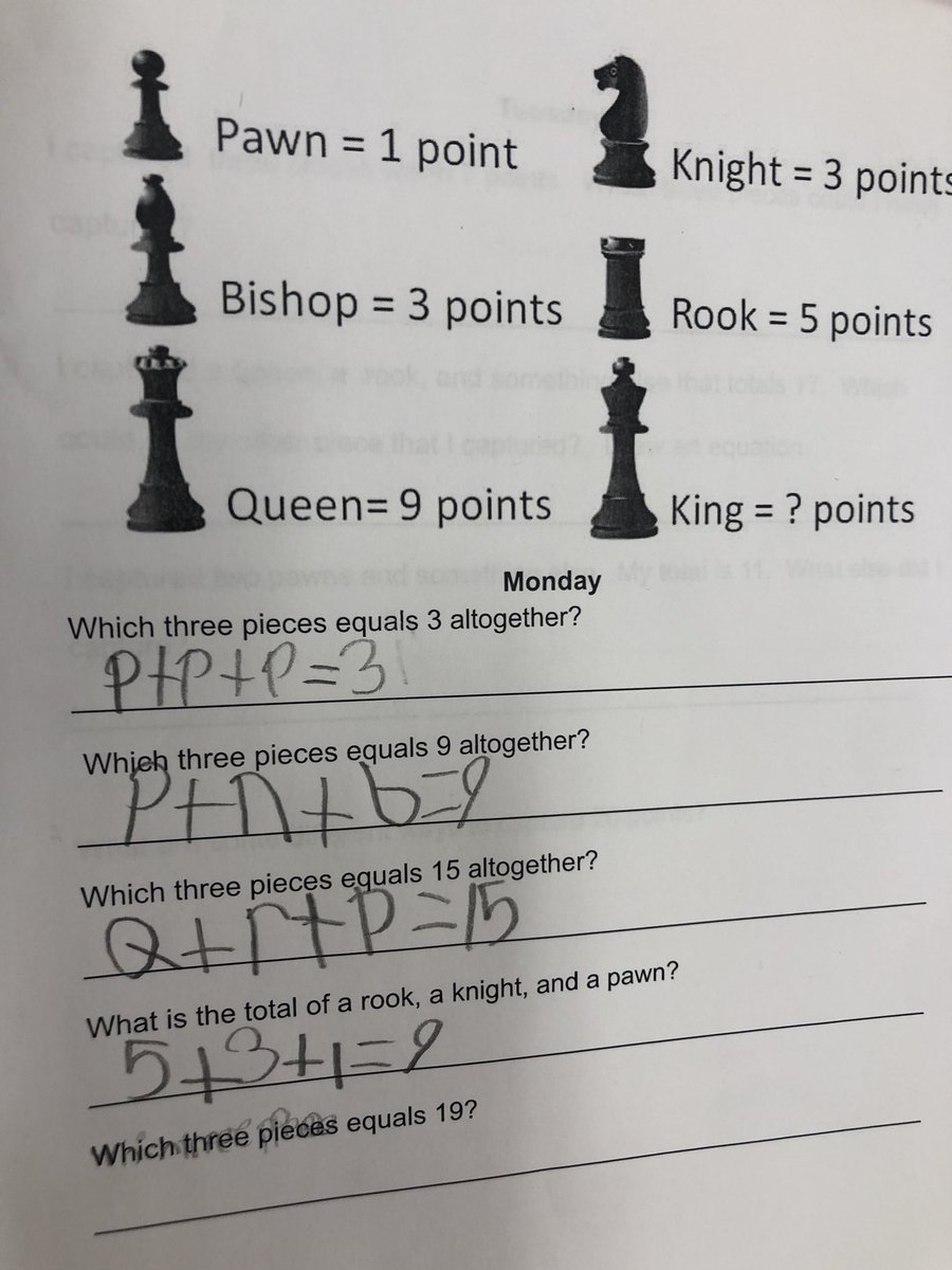 SeyoungHolte's tweet image. When you visit your husband’s school for a dif reason but decide to peak in- you see loads of fun and some serious reasoning &amp;amp; problem solving going on. Yup, we are happily married!
@daniel_holte @SteveWyborney #charliesgumball #chessmath #puzzlesntalks #makemathjoyful