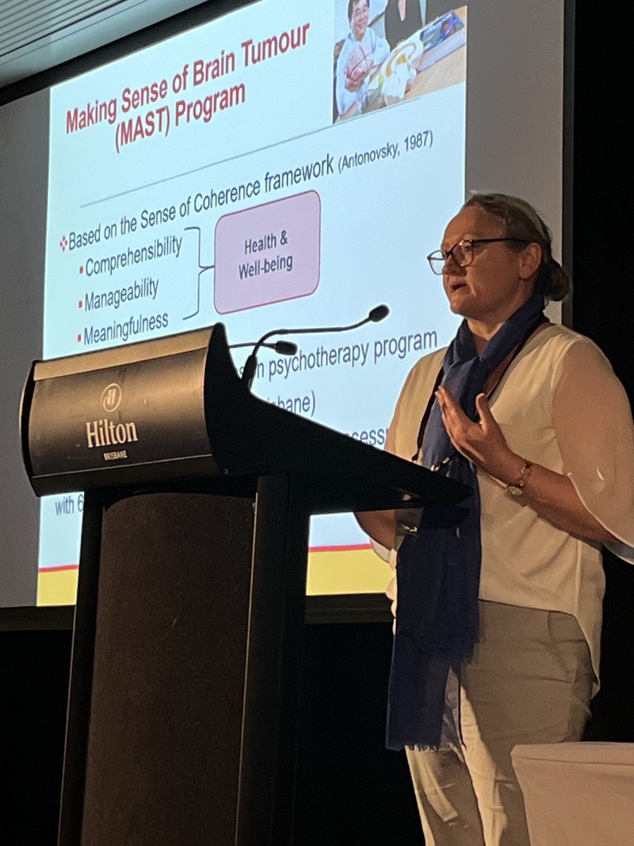 hagsie's tweet photo. Tamara Ownsworth presenting results of ‘Making Sense of Brain Tumour’ #MAST program now running as #TeleMAST trial as part of #BRAINsProgram #COGNO22 #PsyOnc #SuppOnc #SurvOnc #BTSM https://t.co/rQRgBBXe5L