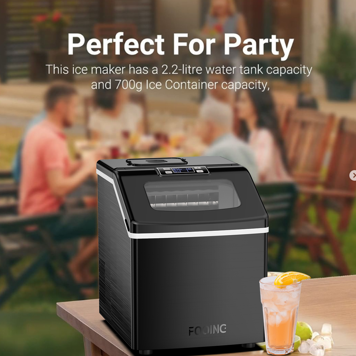fooing_official's tweet image. Every party can't do without an ice machine, it's the soul of the drink.🍸☕
It is the most quality enhancing thing in a party.🧊🧊

 #fooing #icemaker #icedrink #icecoffee #party #bar #cool