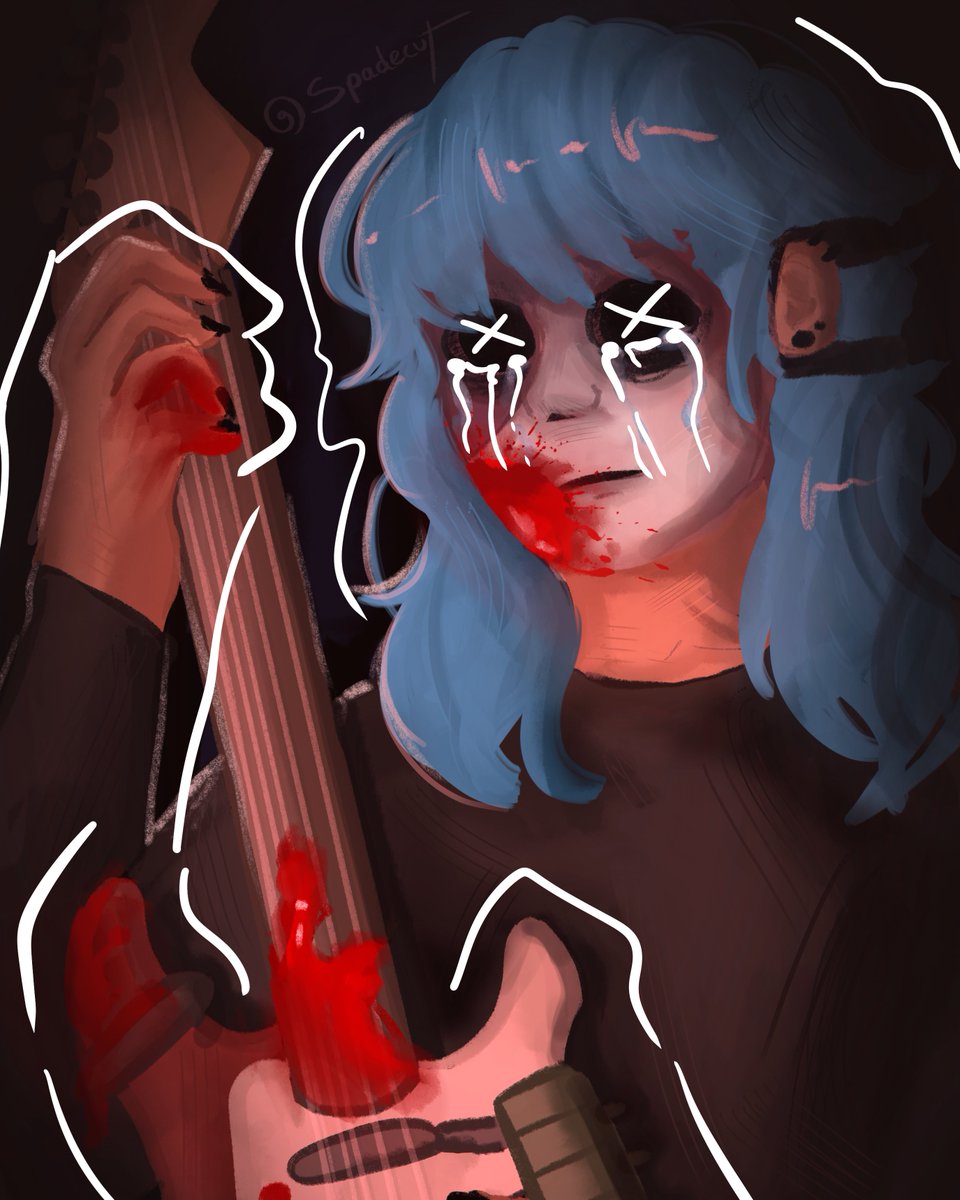 Spadecut's tweet photo. DAY SEVENTEEN: CORRUPTION 🎸 (+ SPELL)
salllly faceeeeee. that’s the caption
-
#slashtober2022 #salloween22 #sallyface #salfisher https://t.co/O7QUJwBNJv