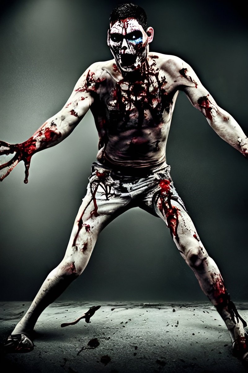 MMAiART's tweet image. Zombie Chris Weidman