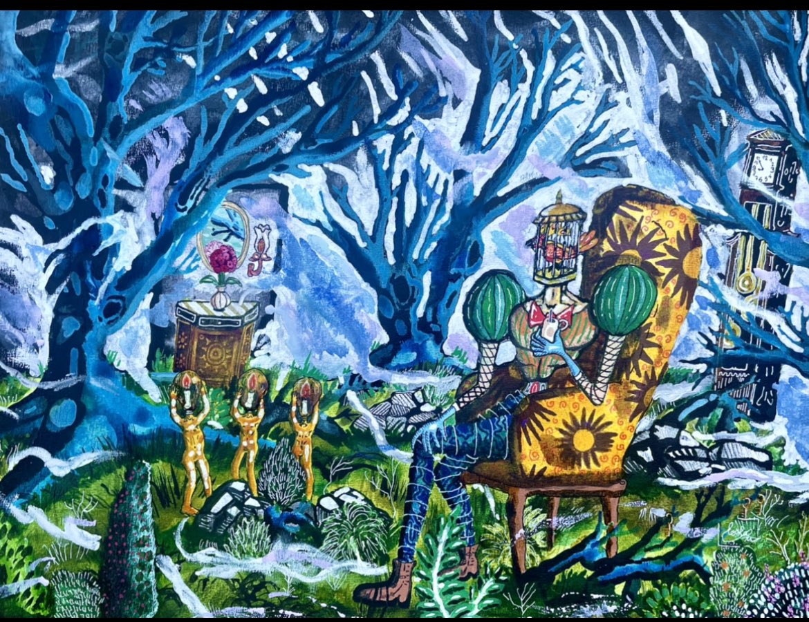 AnghjuluCosta's tweet photo. #art #artistsoninstagram #artsy #artbrut #artflower #artflowers #aesthetic #Aestheticvibes #artproject #artlovers #drawing #psychedelicart #psychedelic #encredechine #artpoetry #birds #trees #bluetrees #blue #colors #colorfull #forest
#artwork #artist #arte #corsica #dream https://t.co/WFuGCEQjV0