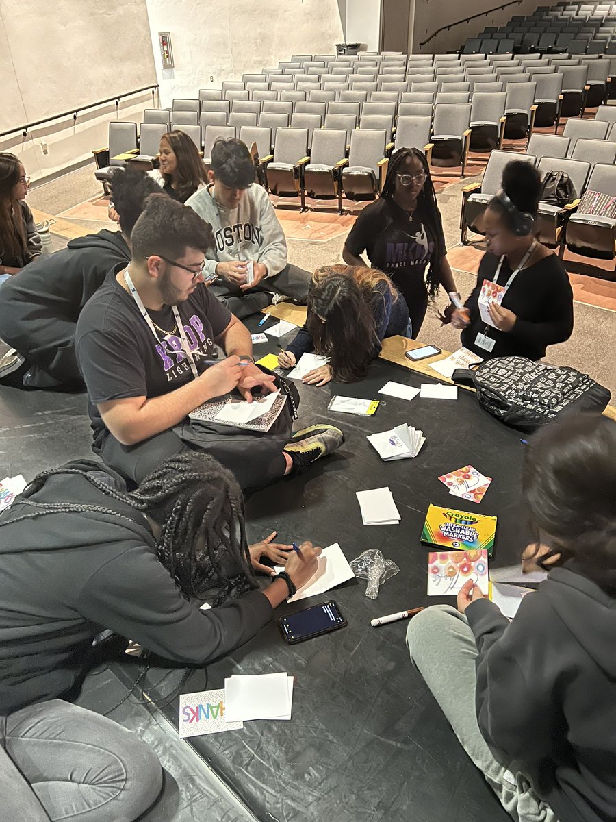 KropSHS's tweet photo. Our new CAP Club is busy preparing for our upcoming College Fair on Thursday, October 20, from 6 to 8 pm in the Gym. You’re not going to want to miss it! 😊💜⚡️ @MDCPSNorth @MDCPS @StdtSvcsMDCPS @Mr___Krueger #TeamNRO https://t.co/ChXoqSQBms