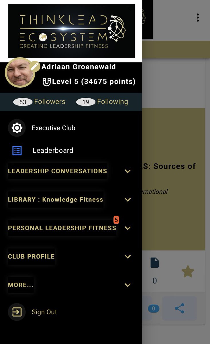 AdriaanG_LP's tweet image. If you have made a conscious decision to continuously improve your #leadership capabilities, because you believe it will be best for you and those you lead, then ThinkLead.app is your home. It’s the best Continuous Leadership Development platform out there.