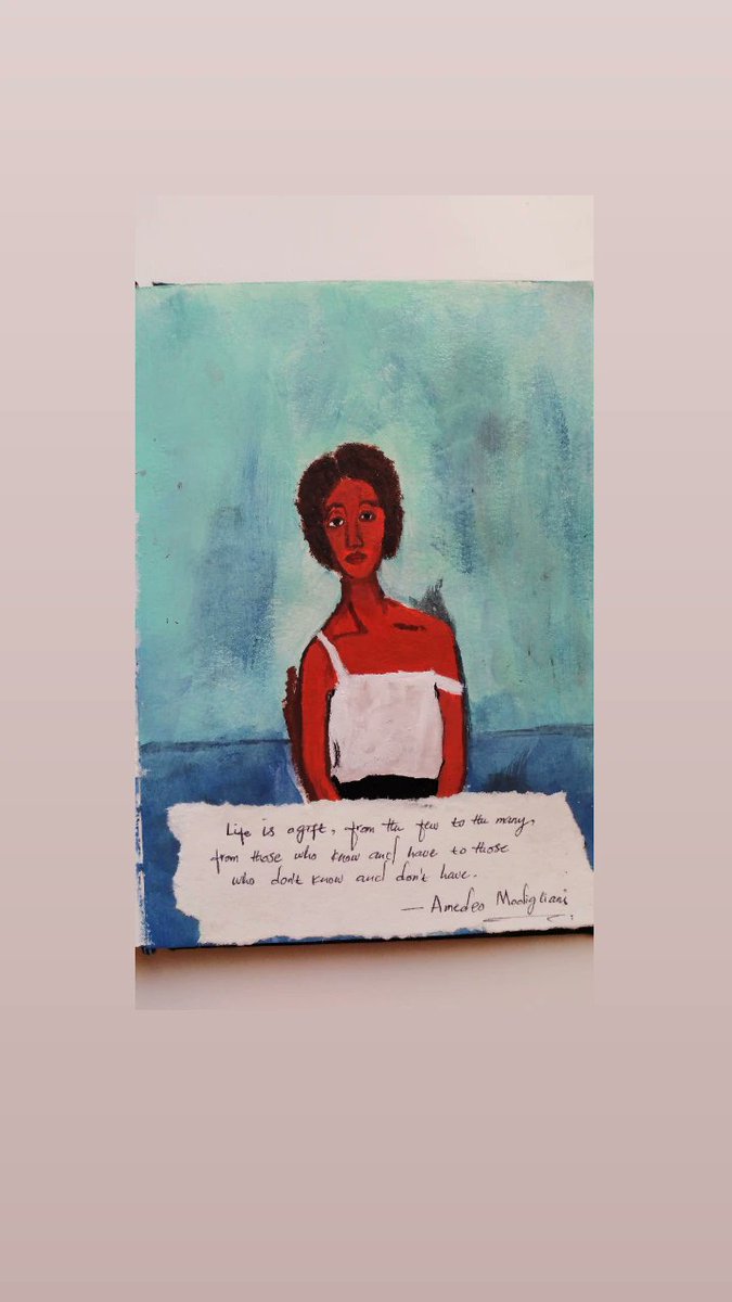 ayn_saed's tweet photo. Practicing......

Amedeo Modiglians (Christina with touch of African features).

#amedeomodiglians #paintings #art #somaliart https://t.co/wvmmMVcppn