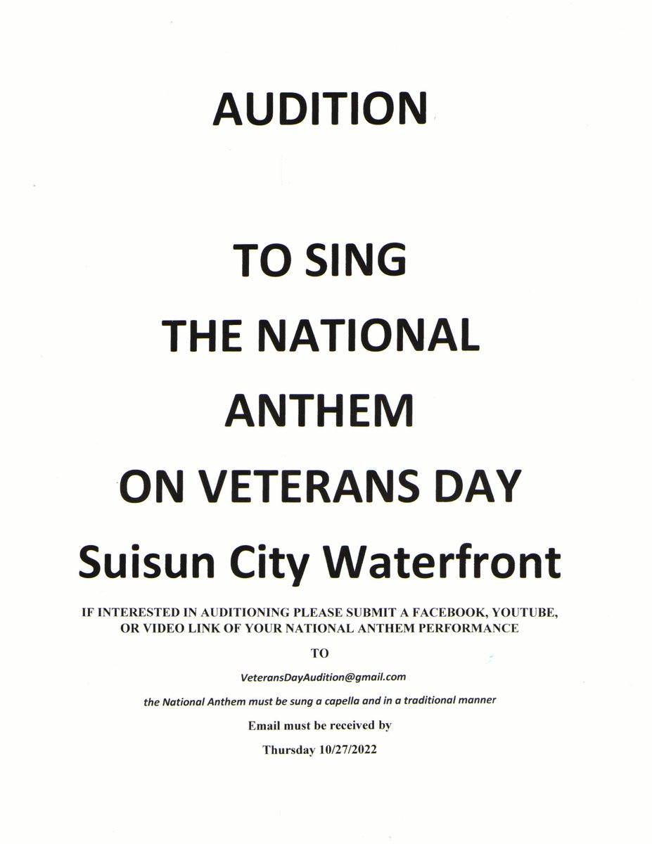 DavidDavidk9806's tweet photo. Audition to Sing the National Anthem https://t.co/b47p0esrZB