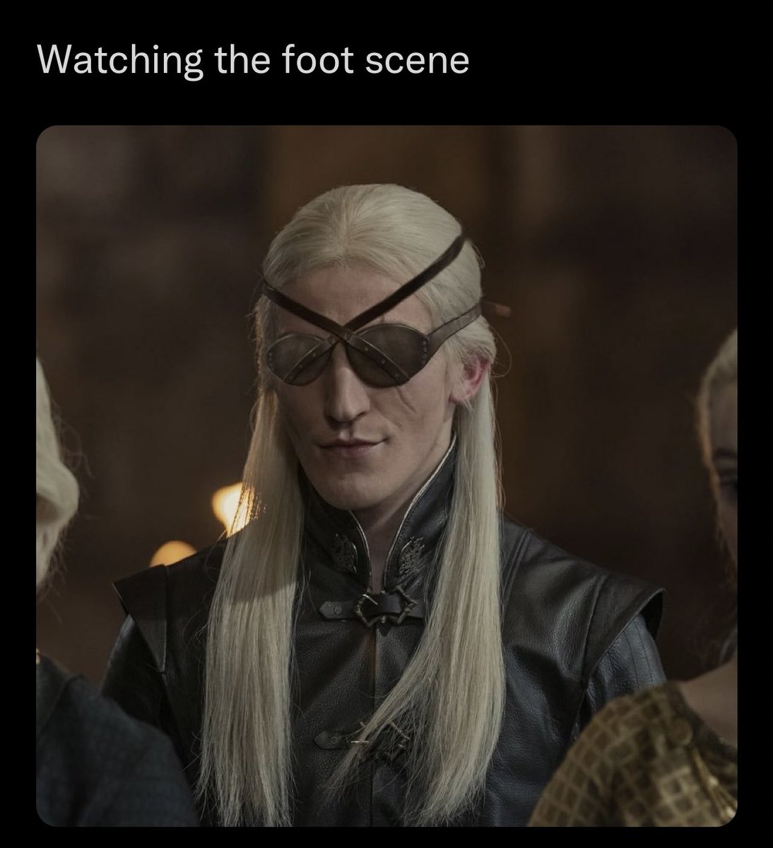 FreeFolkMemes's tweet photo. 😂 😂 😂 

#HouseOfTheDragon 

(via @JustReddz) https://t.co/qea5BbDBTI