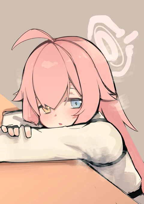 ホシノと蒸れのお題で描いた!
寝起きで体温が高そうなホシノちゃん!
#ブルアカワンドロ部 
