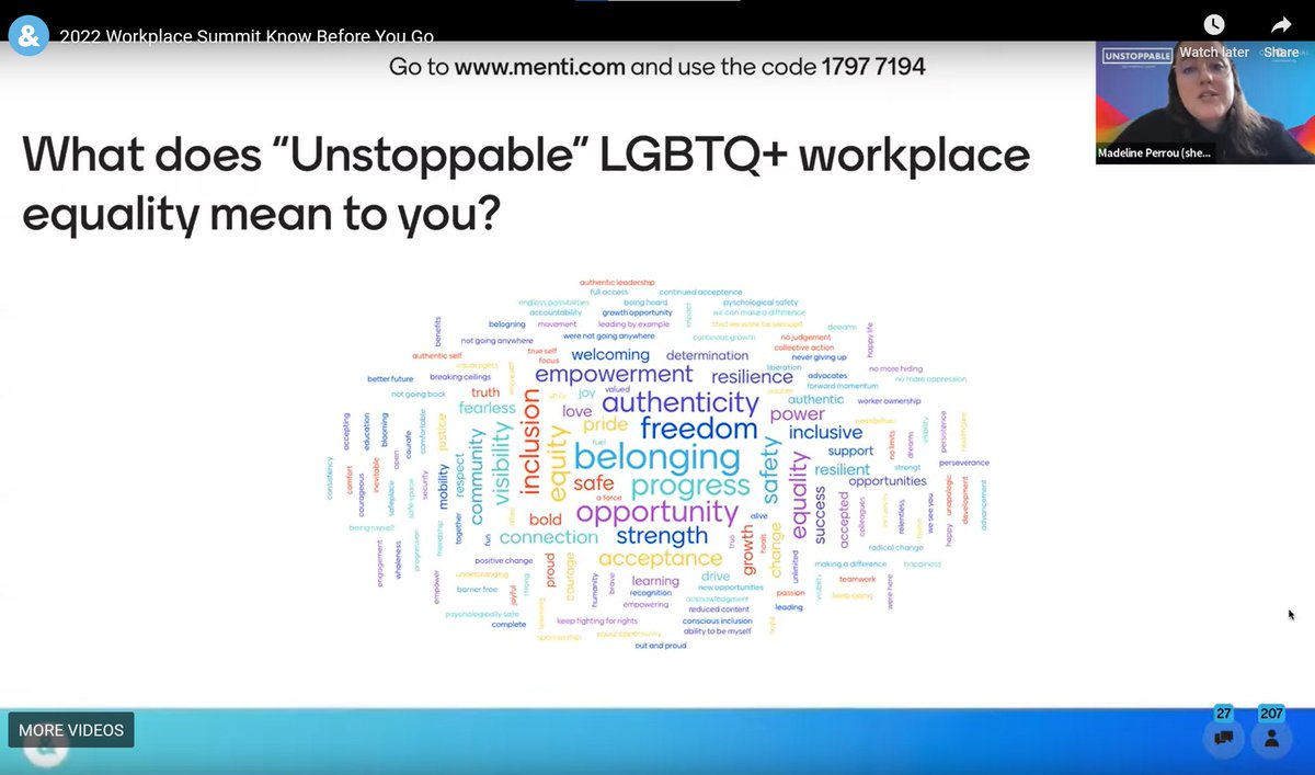 Thanks to Avast and Norton, I can attend the Out & Equal Workplace Summit – the largest LGBTQ-focused conference in the world via e-Pass. This year the central theme is 'Unstoppable' LGBTQ+ workplace equality. So far, I love the program. #OESummit2022, #Unstoppable.