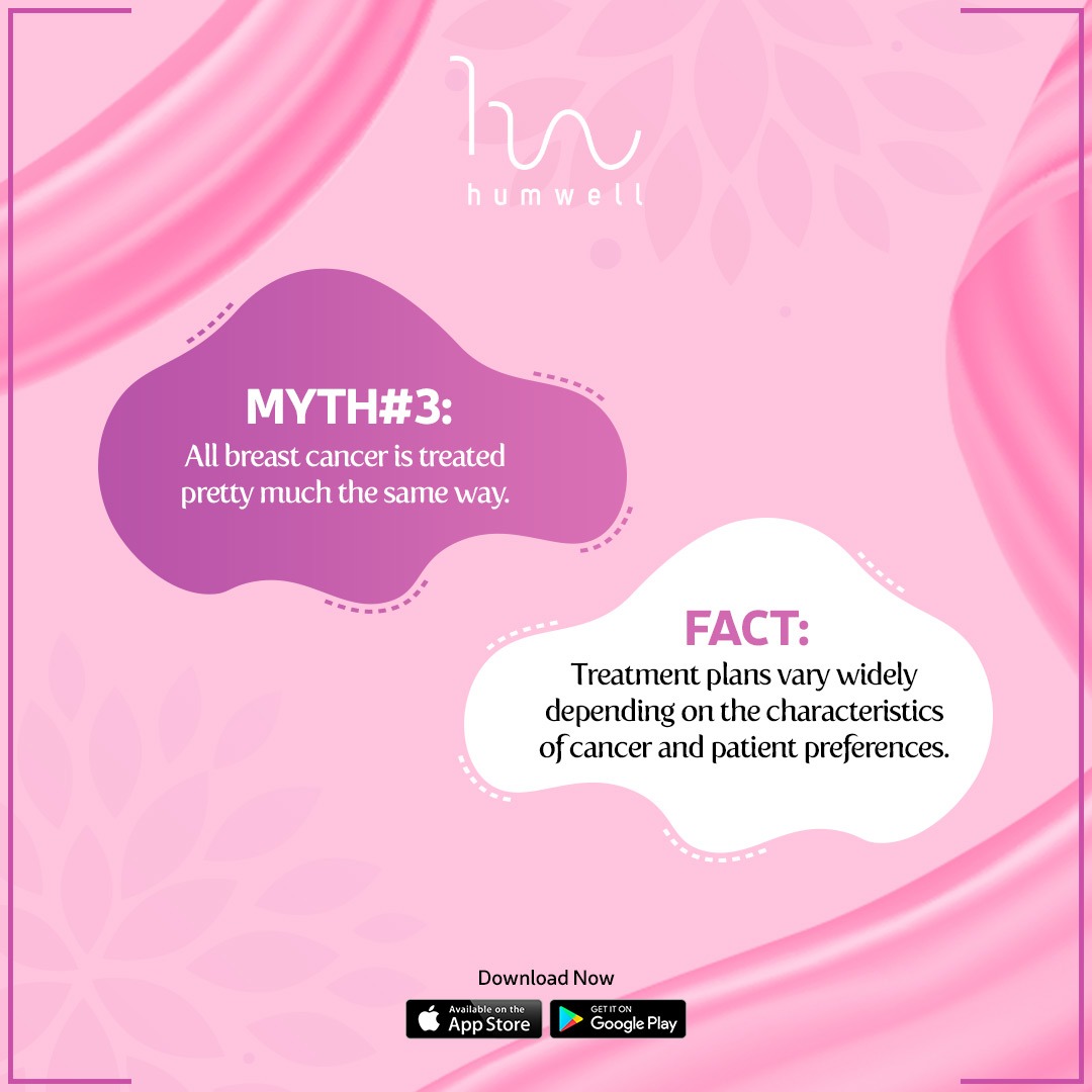 hum_well's tweet photo. There are several misconceptions out there resulting in common breast cancer myths. Make sure to keep yourself updated with the right information. 
Here are some of the common #MythBusters about breast cancer! 

 Source: https://t.co/wC052GwwFA

#BreastCancerAwareness #HumWell https://t.co/osxo1NcuFX