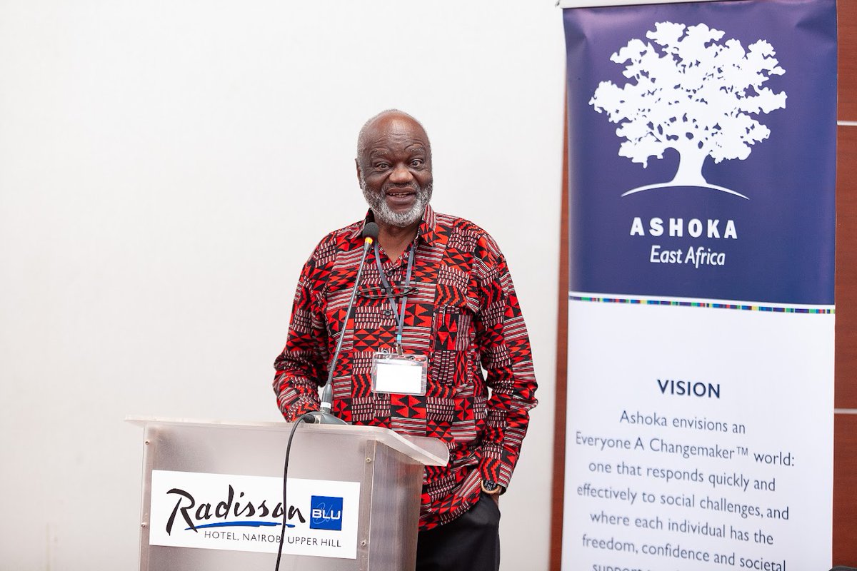 CAREinKenya's tweet photo. Prof. Adrian Wekulo, one of the oldest Ashoka fellows, shared his experience. "For a healthy social ecosystem, the different actors need to work in a way that their positive effects on the system outweigh their negative effects"
#Ecosystemcollaboration #ChangeMakers https://t.co/V8HuvbRffS