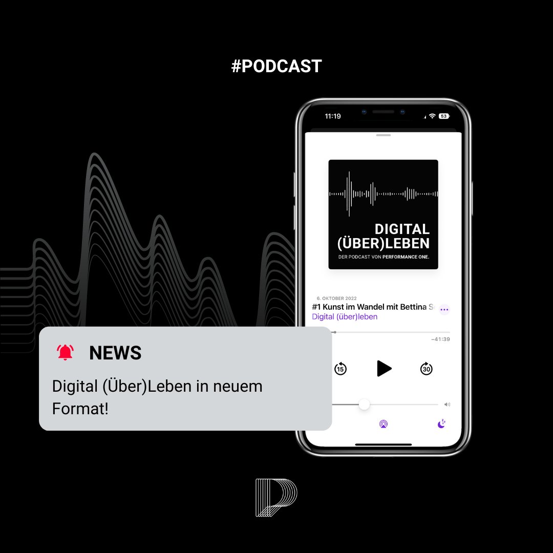 performanceone_'s tweet image. Wir haben schon länger ein Herz für »Digitalverliebte« und deshalb ist es uns eine Herzensangelegenheit »Digital (Über)Leben« auch auf die Ohren zu bringen.🎙

Hört rein und lasst euch die Welt in einem neuen Licht zeigen!
