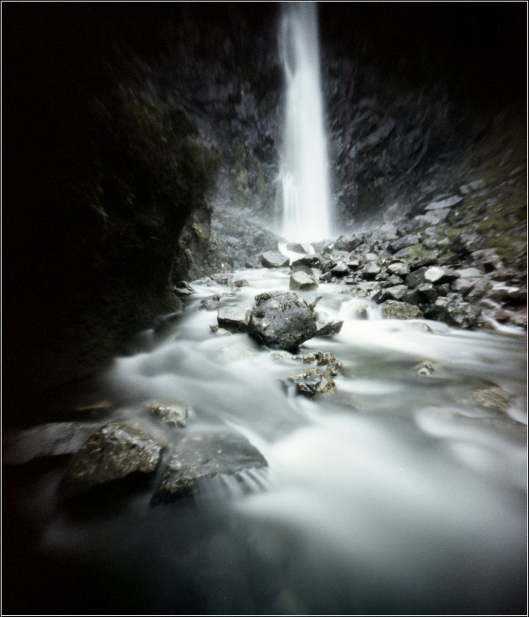 TFTMB's tweet image. Eas Mor waterfall. One of the largest waterfalls I have ever seen rendered gloriously by lomo metropolis colour negative film.