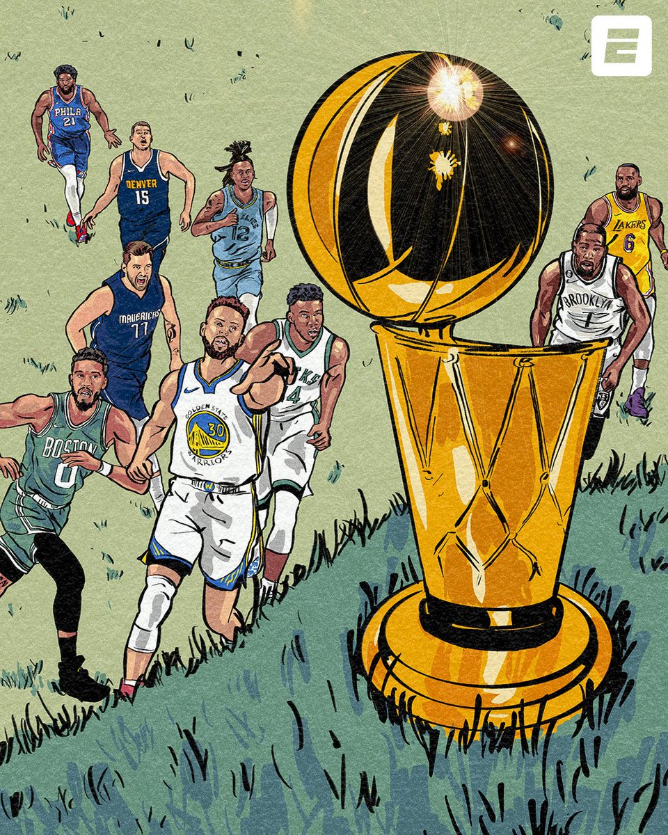 espn's tweet photo. THE RACE STARTS NOW 🏆 https://t.co/zbj3ugnivz
