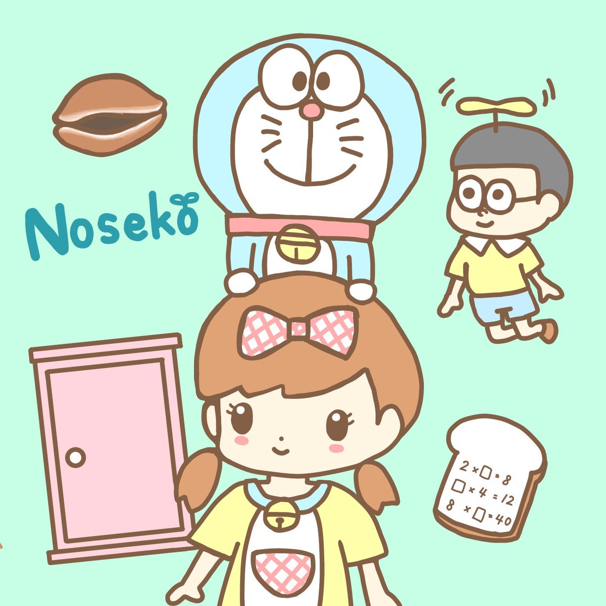 みなさんはドラえもんのどの道具がほしいですか？😊

#ドラえもん #イラスト