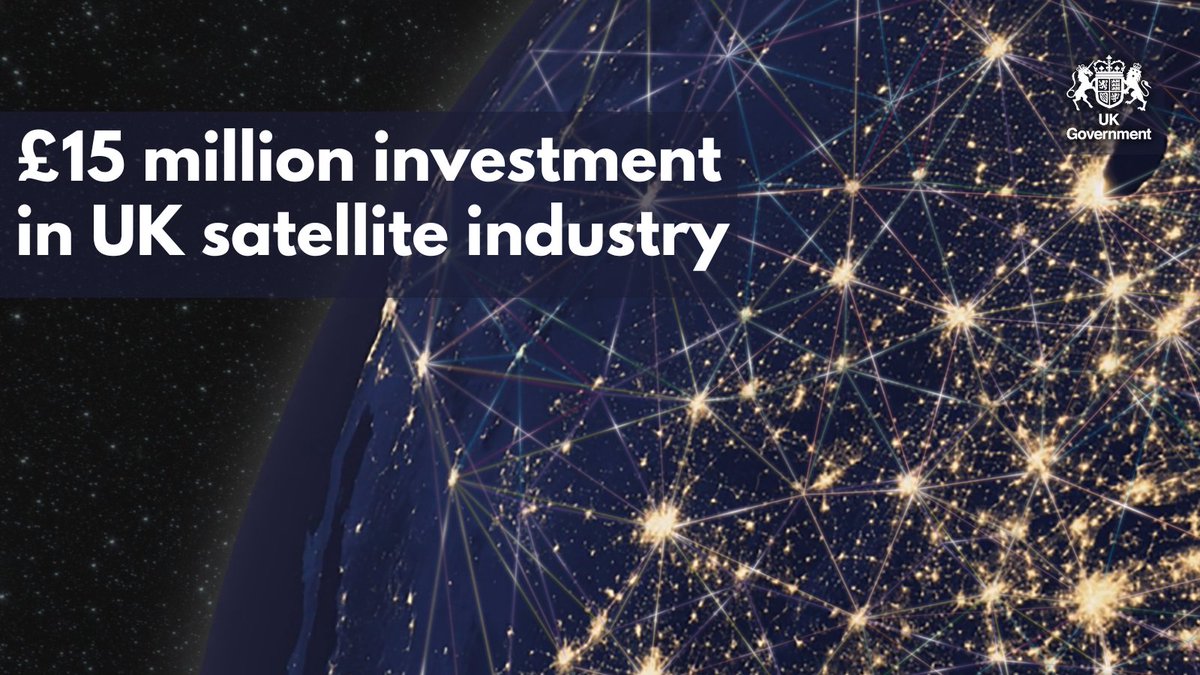 The UK Space Agency's investment in communication technology will create jobs, grow the UK economy and deliver better connections across the globe 🌍 @spacegovuk is looking for new funding partners for satellite communication projects. Find out more and apply⬇️