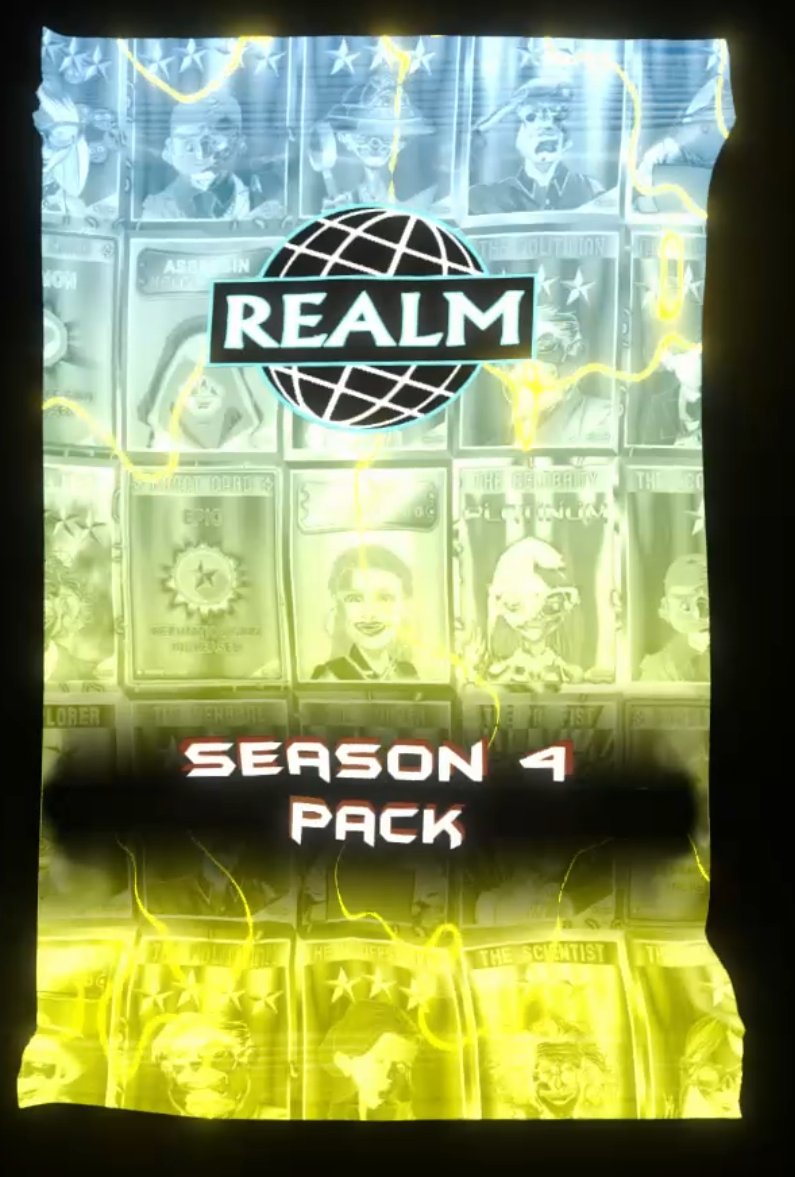 People wanted some more <a href="/RealmNft/">NFTRealmX</a> packs.....so we have more for you!

For a chance to win 2 x Season 4 pack!

1) Follow <a href="/RealmNft/">NFTRealmX</a> &amp; @Nonfungiblegang 
2) Retweet
3) Tag 3 friends

ENDS - 24/11 8AM UTC