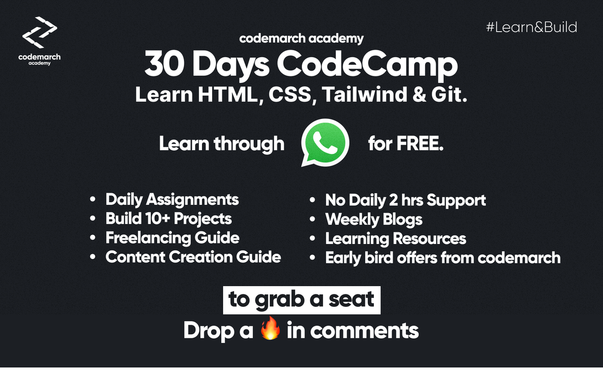codemarch tweet media