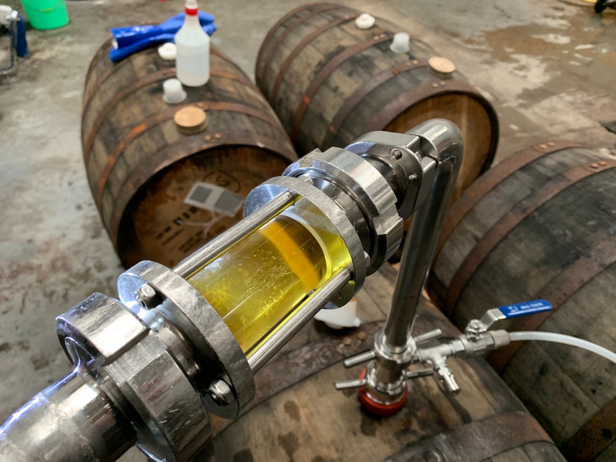 BlackDonkeyBeer's tweet photo. #SergeantJimmy 2022 on its way out of its barrels and into a conditioning tank, in preparation for bottling. Everything is on schedule for a late November release. Good things come to those who wait. π
#blackdonkeybeer #barrelconditioned #limitededition #refreshinglyrare https://t.co/nH49MZhpKO