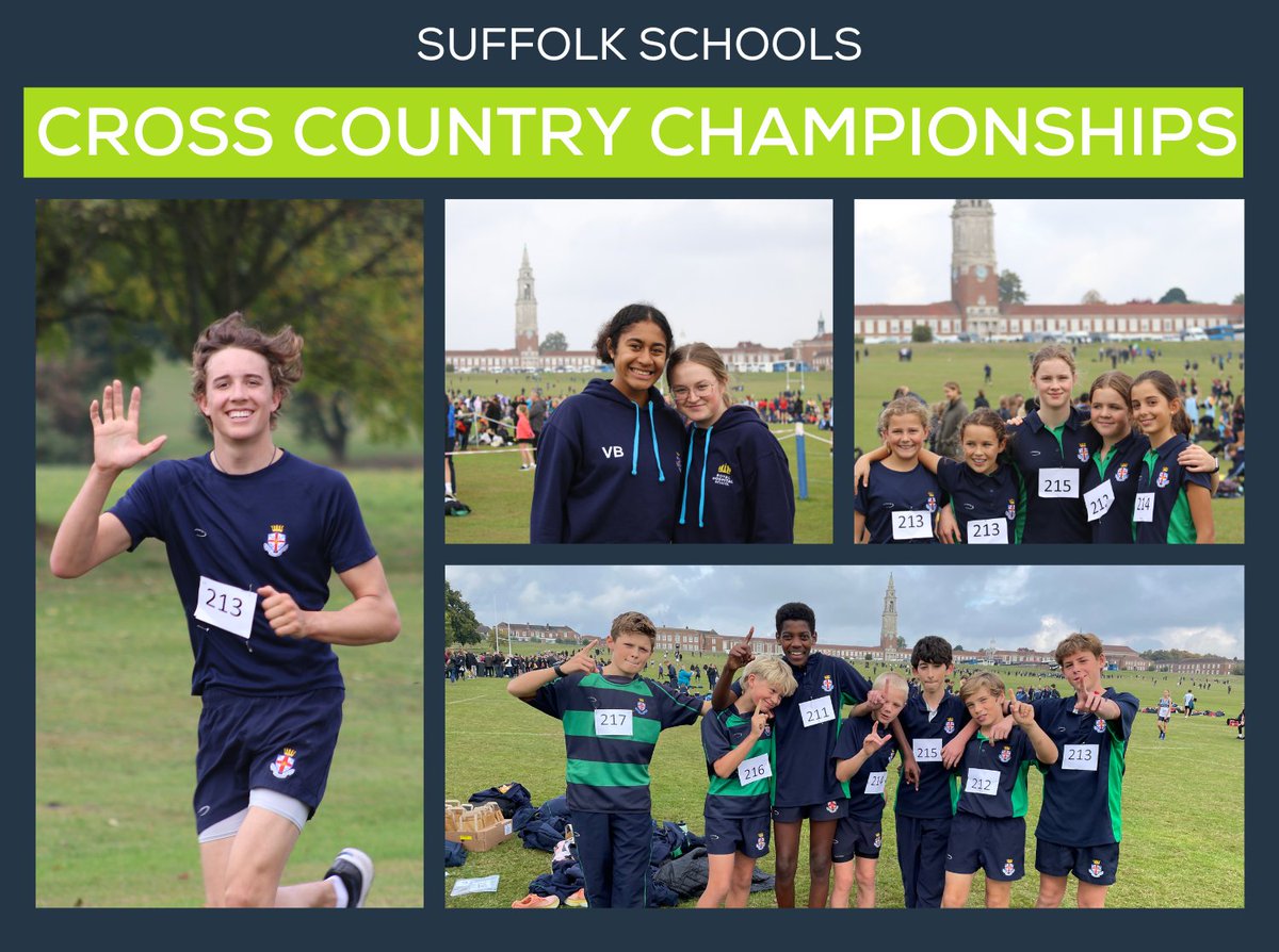 RHS hosted the Suffolk Schools Cross Country Championships last Thursday afternoon with 34 of our pupils competing. Ten of our pupils qualified and will go on to compete at the next round in November. Read more here: bit.ly/RHSCrossCountry #navigatingsucess #TeamRHS