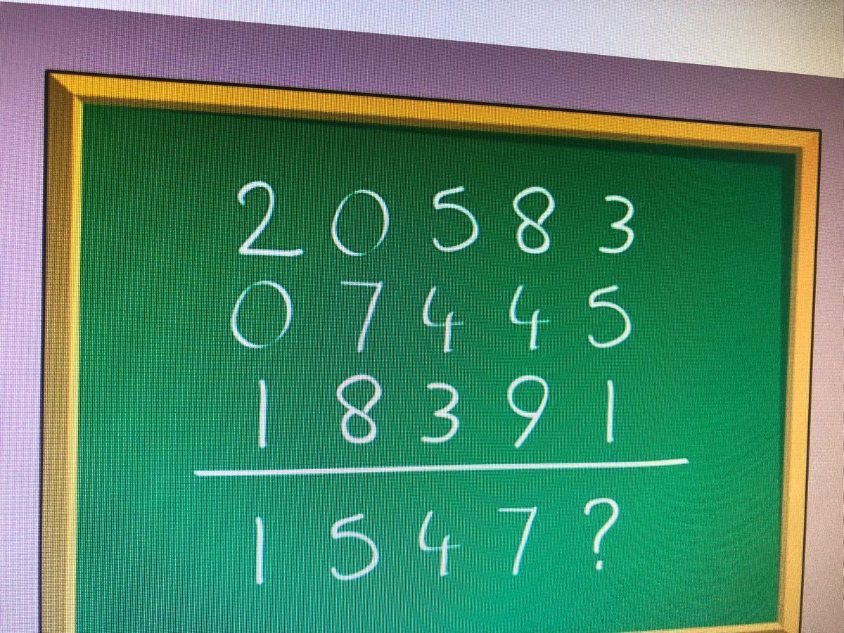 FrancisStSchool's tweet image. Todays @mathsweek problem! What is the missing number and why? Comment with your answer to win! #franner #maths #mathsisfun