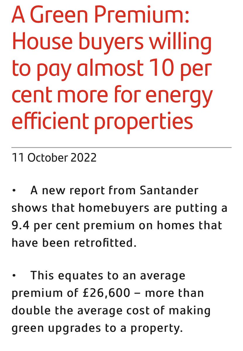 MarkSiddallRIBA's tweet photo. House buyers willing to pay almost 10 per cent more for energy efficient properties
https://t.co/eAiprkSAmV
#Passivhaus @PassivhausTrust @AECBnet @MoreOurselves https://t.co/7Os0NxdVld