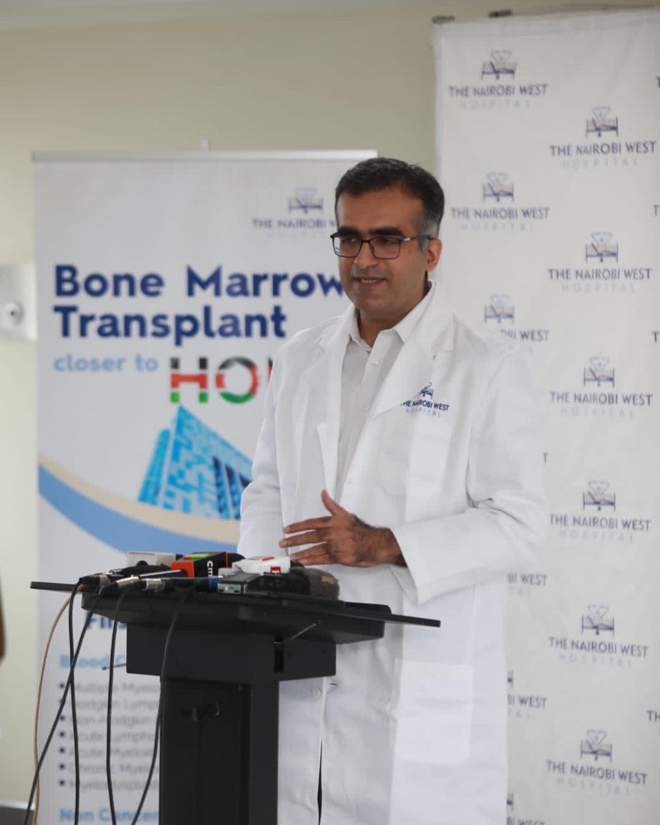 The first Bone Marrow Tranplant in Kenya, successfully done at The Nairobi West Ltd.
#BoneMarrowTransplantLaunch
#TheNairobiWestHospital