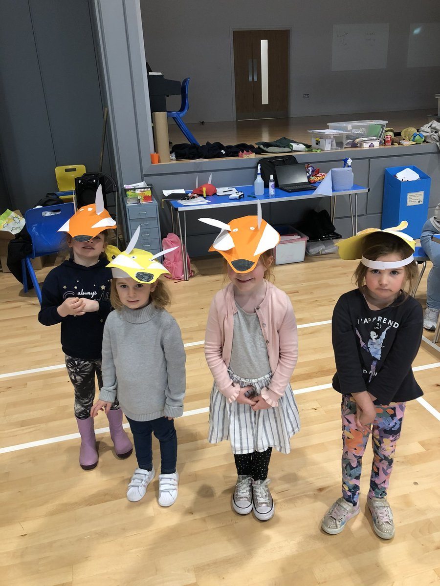 Connect2oosc's tweet image. The children love their school that much that they made Riverbank fox hats during the school holiday @RiverbankPri