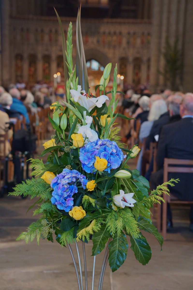 More photos to share from our Patronal Eucharist - the Feast of St Wilfrid, with the Archbishop of York &amp; the Bishop of Leeds, the culmination of our 1350th celebrations. Thanks to our Flower Guild for the beautiful displays <a href="/RiponDean/">John Dobson</a> <a href="/CottrellStephen/">Archbishop of York</a> @nickbaines <a href="/engcathedrals/">English Cathedrals</a>