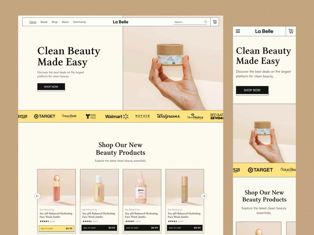 Beauty Product Website Design
uihut.com/web.../beauty-…
#BeautyProductWebsiteDesign #BeautyProductWebsite 
#BeautyProduct #WebsiteDesign #Beauty #Product #Website #Design #websitetemplate #webtemplate #uiuxdesign #uihut