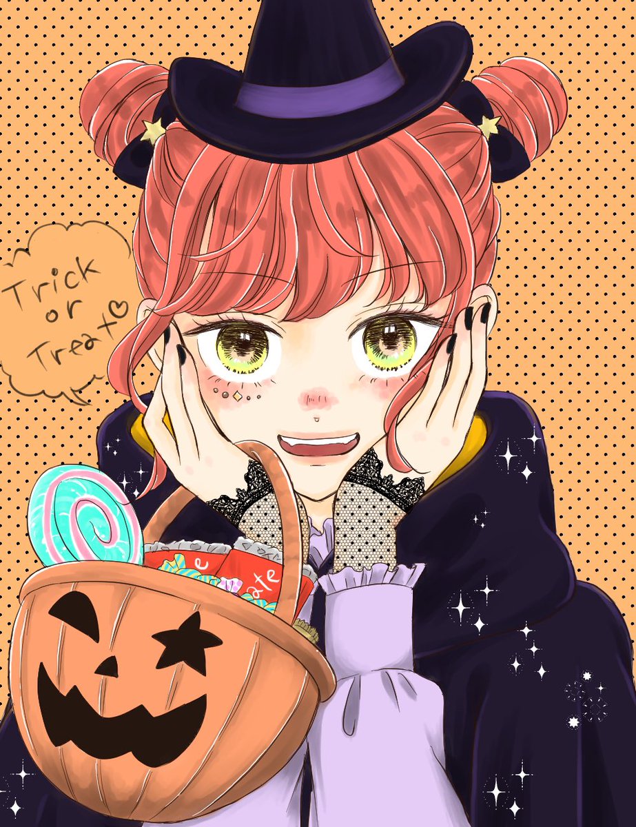 colorillustration
『HAPPY HALLOWEEN🎃2022』

#カラーイラスト  #ハロウィンイラスト  #オリキャラ  #魔女っ子  #少女漫画  #illustration  #color  #HappyHalloween  #mangaart