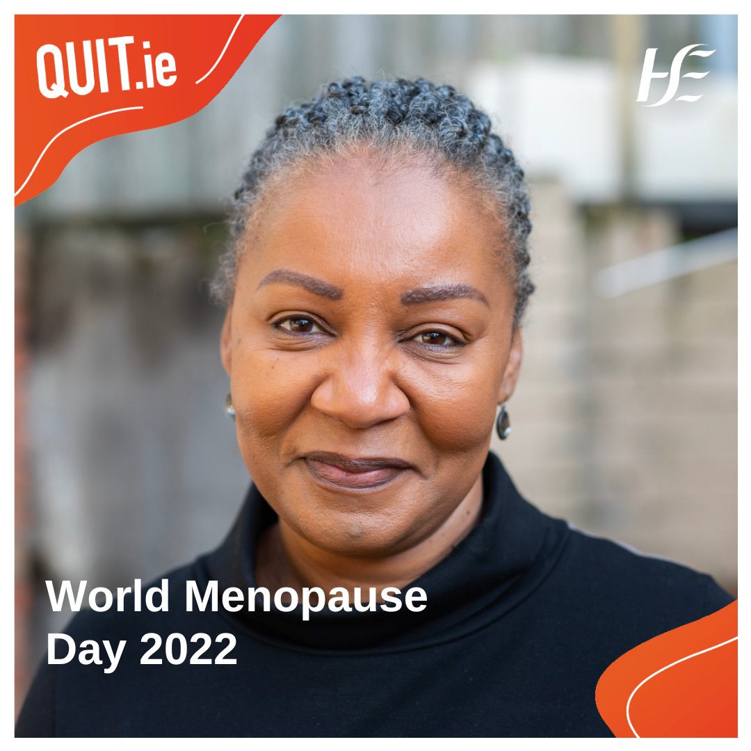 HSEQuitTeam's tweet photo. Smoking increases your chances of early menopause, and of experiencing more severe menopause symptoms, particularly hot flushes and sweating. Stopping smoking offers you a better chance of managing menopause. Sign up for a QUIT plan https://t.co/FCzF23cXUj
#WorldMenopauseDay2022 https://t.co/jxfTGhcvWC