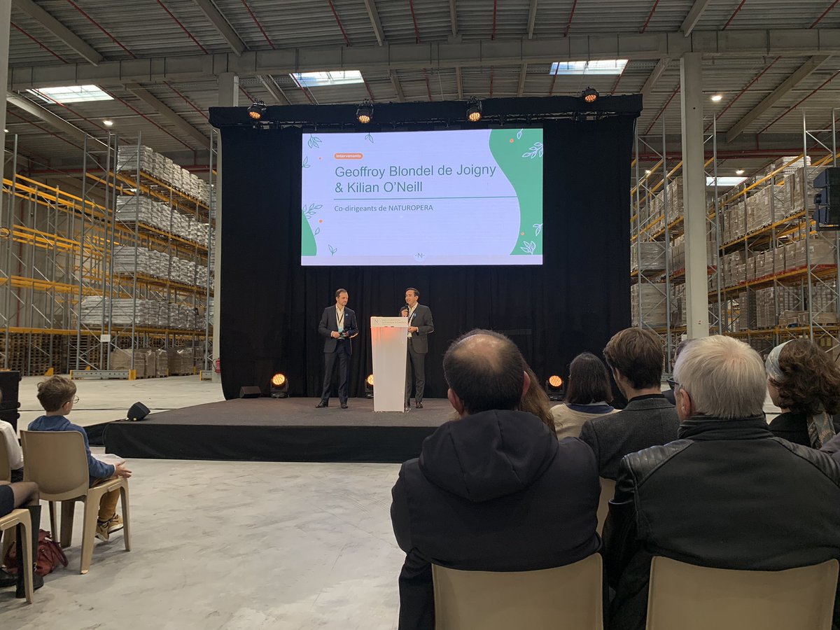 [Inauguration de l’usine <a href="/Naturopera/">NATUROPERA</a>]

« Cette usine est le résultat d’une ambition de réindustrialisation audacieuse qui a pris forme grâce à tous nos partenaires des #hautsdefrance ».

Cc <a href="/beauchampsphil2/">Philippe Beauchamps</a>