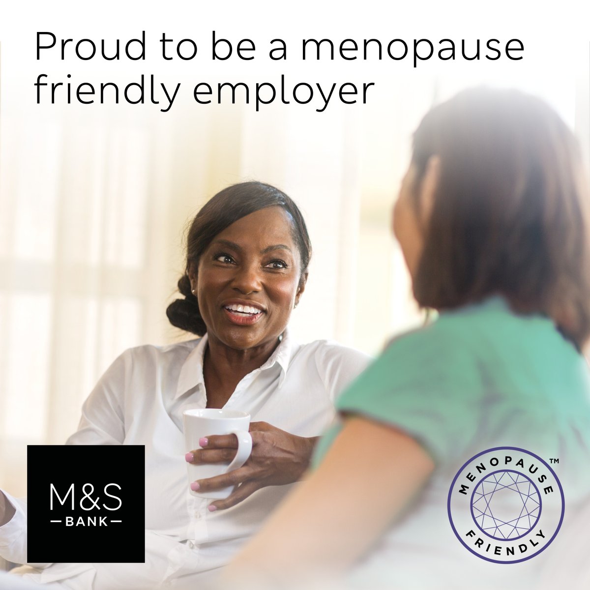 We’re proud to wear our badge this #WorldMenopauseDay. As a menopause friendly employer, we’re making every effort to help our colleagues feel supported and be at their best in the workplace and at home.