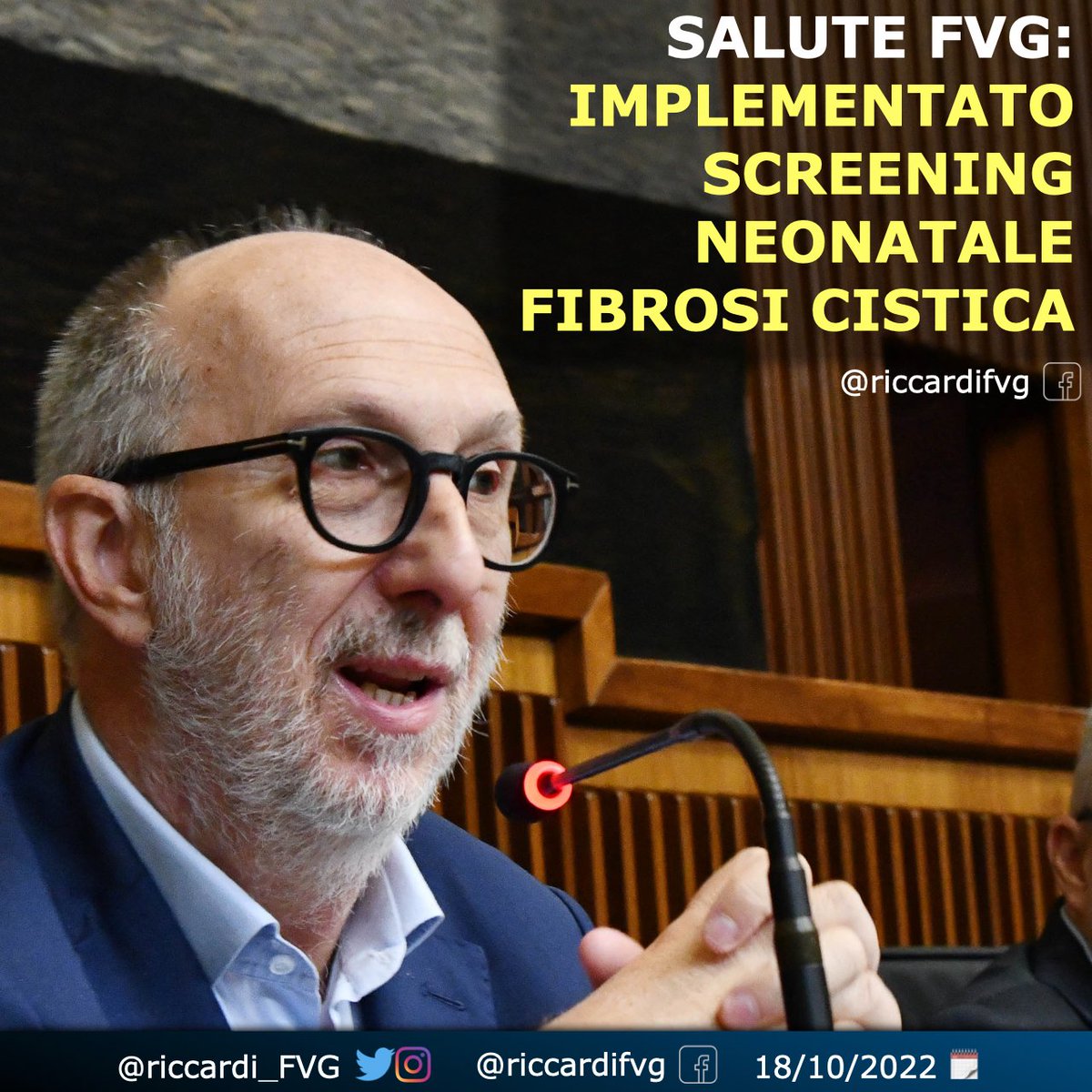 Riccardi_FVG's tweet photo. ❌❌❌#SALUTE #FVG: IMPLEMENTATO SCREENING NEONATALE #FIBROSI #CISTICA❌❌❌
Sarà l'Istituto di ricovero e cura a carattere scientifico del @BurloGarofolo di #Trieste, Centro di riferimento regionale per la fibrosi cistica... / CONTINUA 👉🏻 https://t.co/OAS2d7mOvM https://t.co/itGQBA22NS