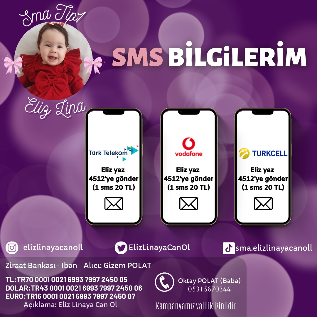 sma_aliemir's tweet photo. Bir bebeğe yaşam olmak, can olmak bu kadar kolay. 😔Tüm operatörlerden ELİZ yazıp 4512 'ye SMS gönderebilirsiniz 🙏
🎀 #seninleyizeliz 🎀
Başınız Fenerbahçe Ankaragücü #azerbaycanbağımsızlıkgünü #Azebaycan #BallonDor #Crypto #AlpNavruz #HandeErcel https://t.co/vqIVGYNVk4
