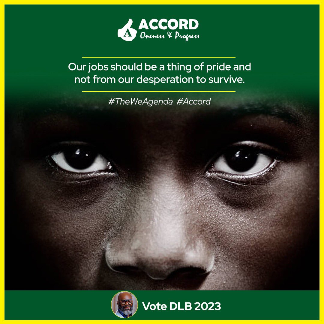 theweagenda's tweet photo. Until there’s a system in place that makes “Unemployment” a priority, we will continue to battle Insecurity.
The people of Rivers state are diligent, all we need is a system that truly rewards hard-work.
#DLBforGovernor
#SupportDumo
#DLB2023
#Accord2023
#RiversState https://t.co/AJLdUZBOxh