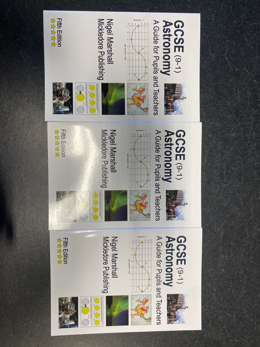 CMA_science's tweet photo. Our new GCSE Astronomy textbooks have arrived ready for our scholars to use in their #Astronomy class 🪐🚀

@CedarMountHigh @CMA_STEM #STEM #Science https://t.co/DYL2dTT3l8
