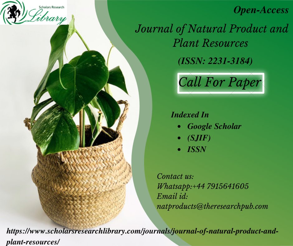 carol20498000's tweet photo. Call for Submission of Manuscript.
Journal H-index: 36
Journal cite score: 41.87
Journal impact factor: 1.51
Journal homepage: https://t.co/LICuNhYxmY
submission link: https://t.co/WBJ9nPS3NU
#Biochemistry, #Bioinformatics, #Biophysics, #Bio_technology, #Cell_biology, #agronomy. https://t.co/53aeg3wf8G