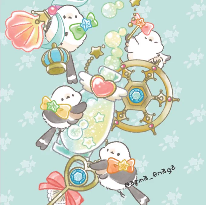 届いて〜ッ #イラストを4枚貼ると秋風に乗って絵柄を好いてくれる人の元へ届くらしい 
