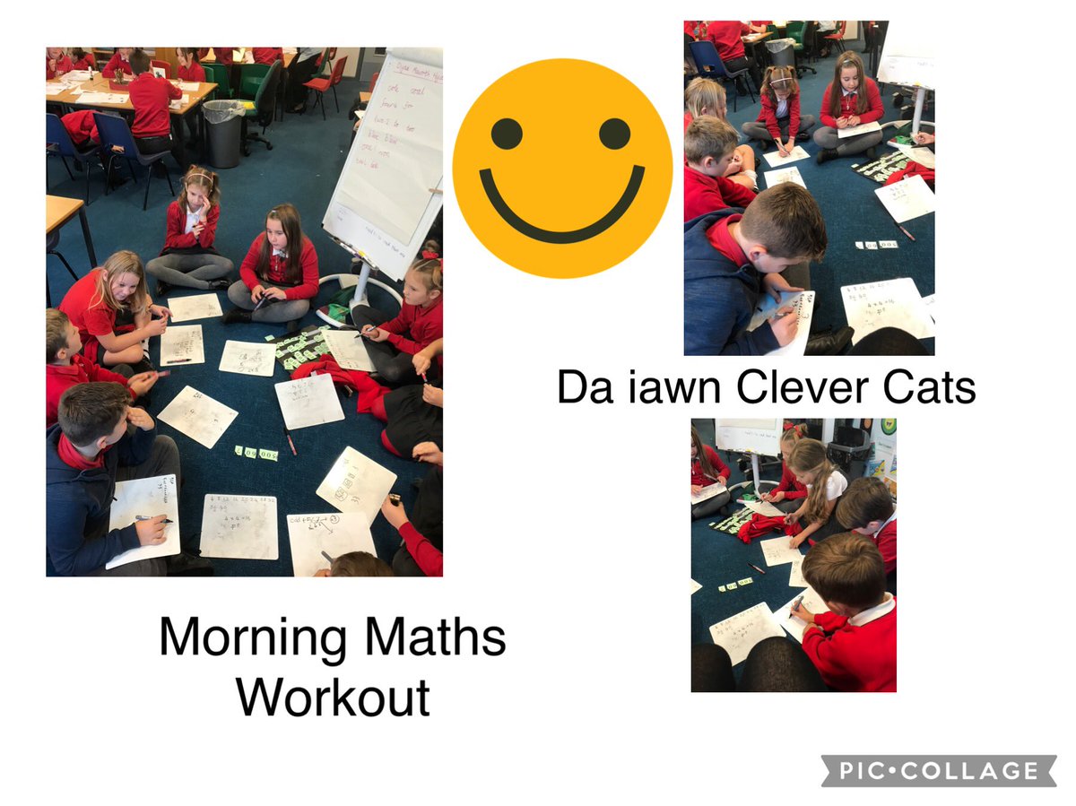 Working hard on our maths workout with Clever Cats Group 🐱🐱🐱being the best we can be and using our maths knowledge.@MillbrookP #teammillbrook #proudtobemillbrook