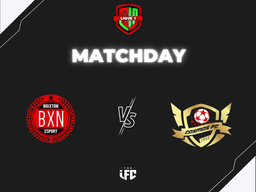 tris_lec's tweet photo. 🎮𝑴𝒂𝒕𝒄𝒉𝒅𝒂𝒚 | @JURIAN_HULK
⚽️ @BrixtonEsport reçoit #cosmosFC en #Ligue1 !
🤜𝘘𝘶𝘪 𝘭'𝘦𝘮𝘱𝘰𝘳𝘵𝘦𝘳𝘢 ? https://t.co/8rsEvNTqwb