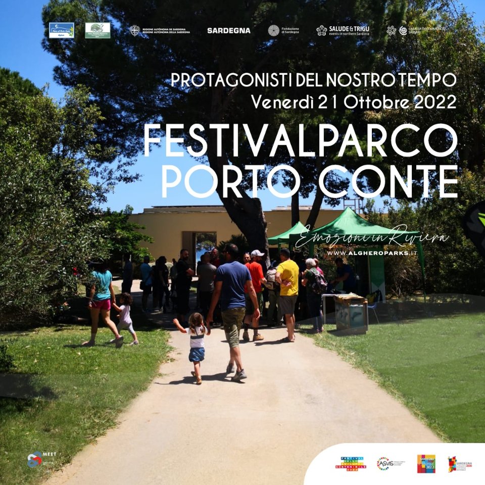🌿 FESTIVALPARCO PORTO CONTE! 
Ancora un appuntamento promosso dal #FestivaldelloSviluppoSostenibile e dal #FestivalSardegna2030, organizzato dal #CEASPortoConte nell’ambito del progetto “Emozioni in Riviera 2022”.
#algheroparks #alghero #saludetrigu #northsardinia #meet_sardinya